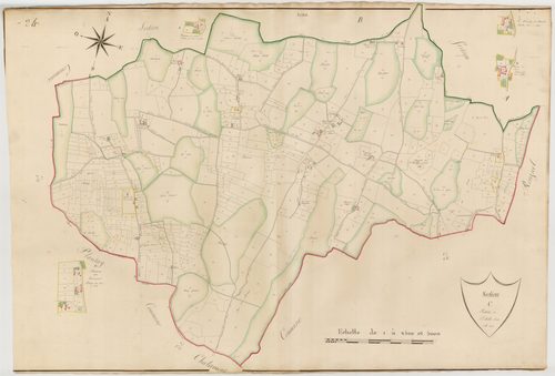 Saint-Nizier-le-Désert - 3 P 10166-5 - 3 P 10166-5 -  Feuille 1  (1810)