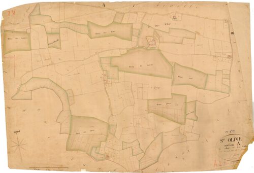 Sainte-Olive - 3 P 8867 - 3 P 8867 -  Feuille 2  (1832)
