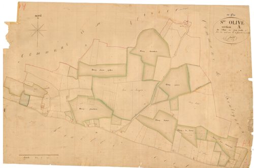 Sainte-Olive - 3 P 8866 - 3 P 8866 -  Feuille 1  (1832)