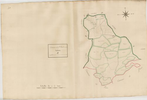 Saint-Paul-de-Varax - 3 P 10168-3 - 3 P 10168-3 -  Feuille 1  (1810)
