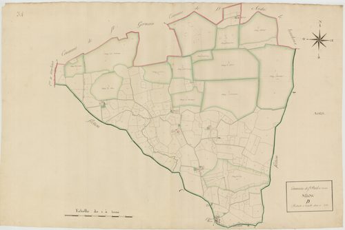 Saint-Paul-de-Varax - 3 P 10168-7 - 3 P 10168-7 -  Feuille 1  (1810)