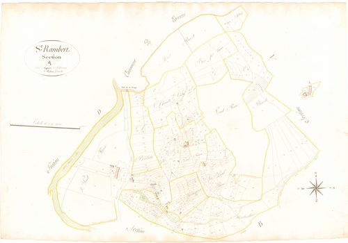 Saint-Rambert-en-Bugey - 3 P 10112-4 - 3 P 10112-4 -  Feuille 3  (1812)