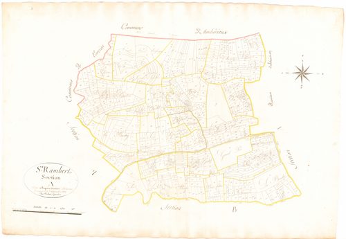 Saint-Rambert-en-Bugey - 3 P 10112-3 - 3 P 10112-3 -  Feuille 2  (1812)