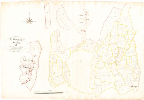Saint-Rambert-en-Bugey - 3 P 10112-5 - 3 P 10112-5 -  Feuille 1  (1812)