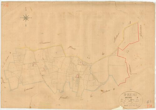 Saint-Rémy - 3 P 8808 - 3 P 8808 -  Feuille 1  (1830)