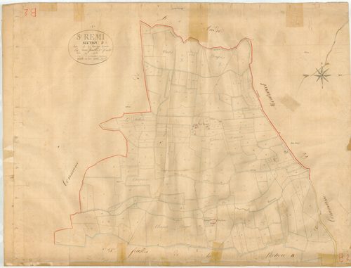 Saint-Rémy - 3 P 8809 - 3 P 8809 -  Feuille 2  (1830)