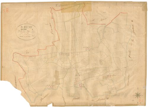 Saint-Rémy - 3 P 8810 - 3 P 8810 -  Feuille 3  (1830)