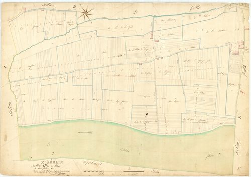 Saint-Sorlin-en-Bugey - 3 P 8813 - 3 P 8813 -  Feuille 1  (1826)