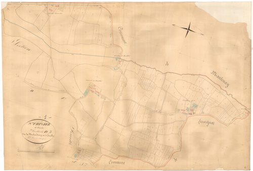 Saint-Trivier-de-Courtes - 3 P 8840 - 3 P 8840 -  Feuille 2  (1841)