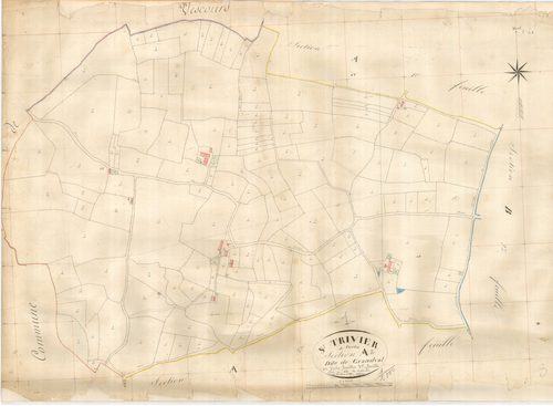 Saint-Trivier-de-Courtes - 3 P 8831 - 3 P 8831 -  Feuille 2  (1841)