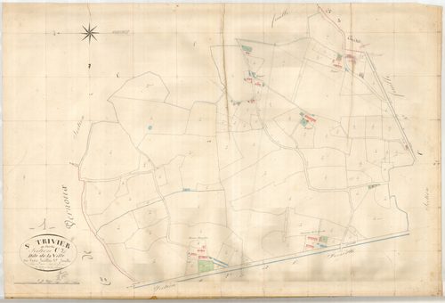 Saint-Trivier-de-Courtes - 3 P 8837 - 3 P 8837 -  Feuille 2  (1841)