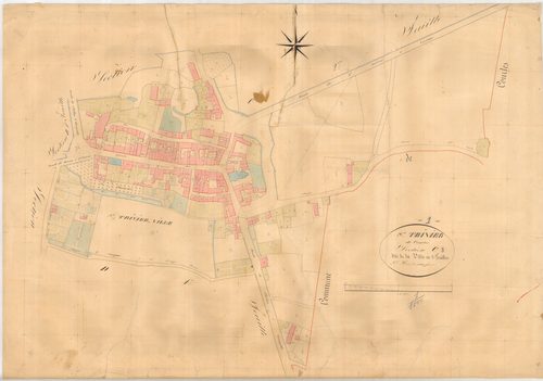 Saint-Trivier-de-Courtes - 3 P 8838 - 3 P 8838 -  Feuille 3  (1841)
