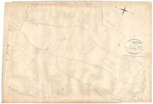Saint-Trivier-de-Courtes - 3 P 8839 - 3 P 8839 -  Feuille 1  (1841)