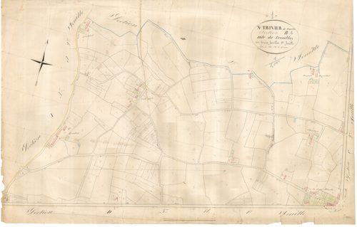 Saint-Trivier-de-Courtes - 3 P 8833 - 3 P 8833 -  Feuille 1  (1841)