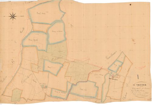 Saint-Trivier-sur-Moignans - 1777 W 435-12 - 1777 W 435-12 -  Feuille 3  (1832)