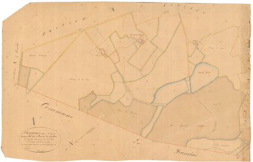 Saint-Trivier-sur-Moignans - 1777 W 435-3 - 1777 W 435-3 -  Feuille 2  (1832)