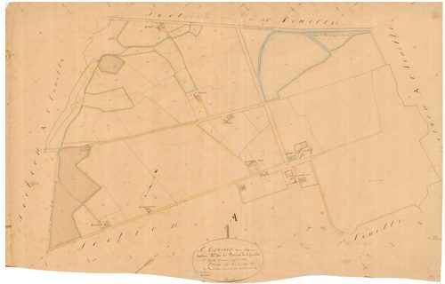 Saint-Trivier-sur-Moignans - 1777 W 435-4 - 1777 W 435-4 -  Feuille 3  (1832)