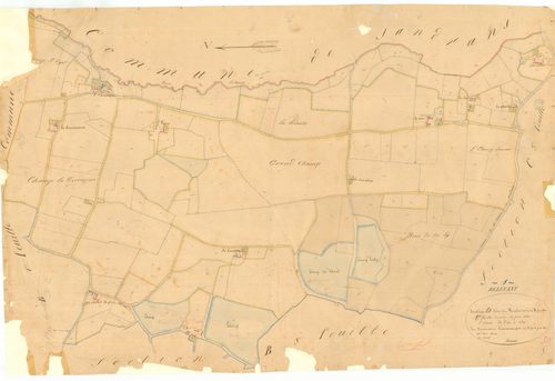 Saint-Trivier-sur-Moignans - 1777 W 435-7 - 1777 W 435-7 -  Feuille 2  (1832)