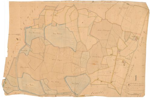 Saint-Trivier-sur-Moignans - 1777 W 435-8 - 1777 W 435-8 -  Feuille 3  (1832)