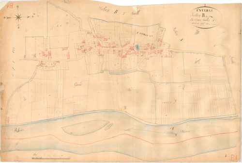 Saint-Vulbas - 3 P 8846 - 3 P 8846 -  Feuille 1  (1825)