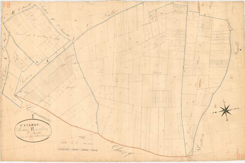 Saint-Vulbas - 3 P 8847 - 3 P 8847 -  Feuille 2  (1825)