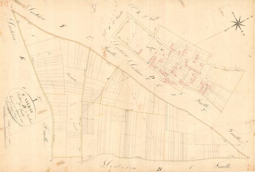 Saint-Vulbas - 3 P 8851 - 3 P 8851 -  Feuille 2  (1825)