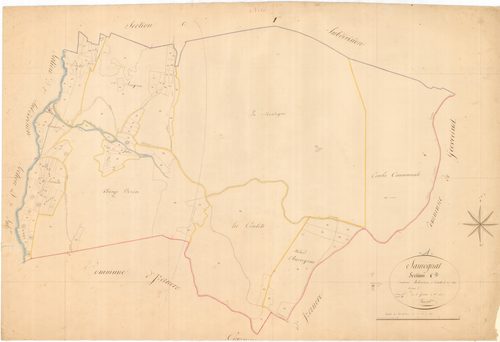 Samognat - 3 P 8890 - 3 P 8890 -  Feuille 2  (1814)