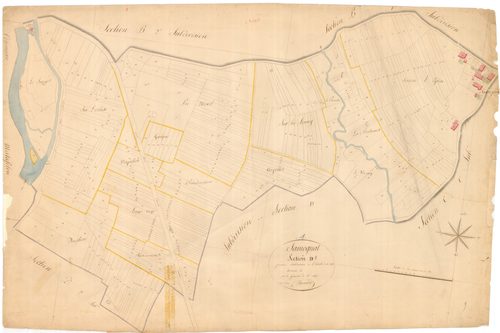 Samognat - 3 P 8891 - 3 P 8891 -  Feuille 1  (1814)