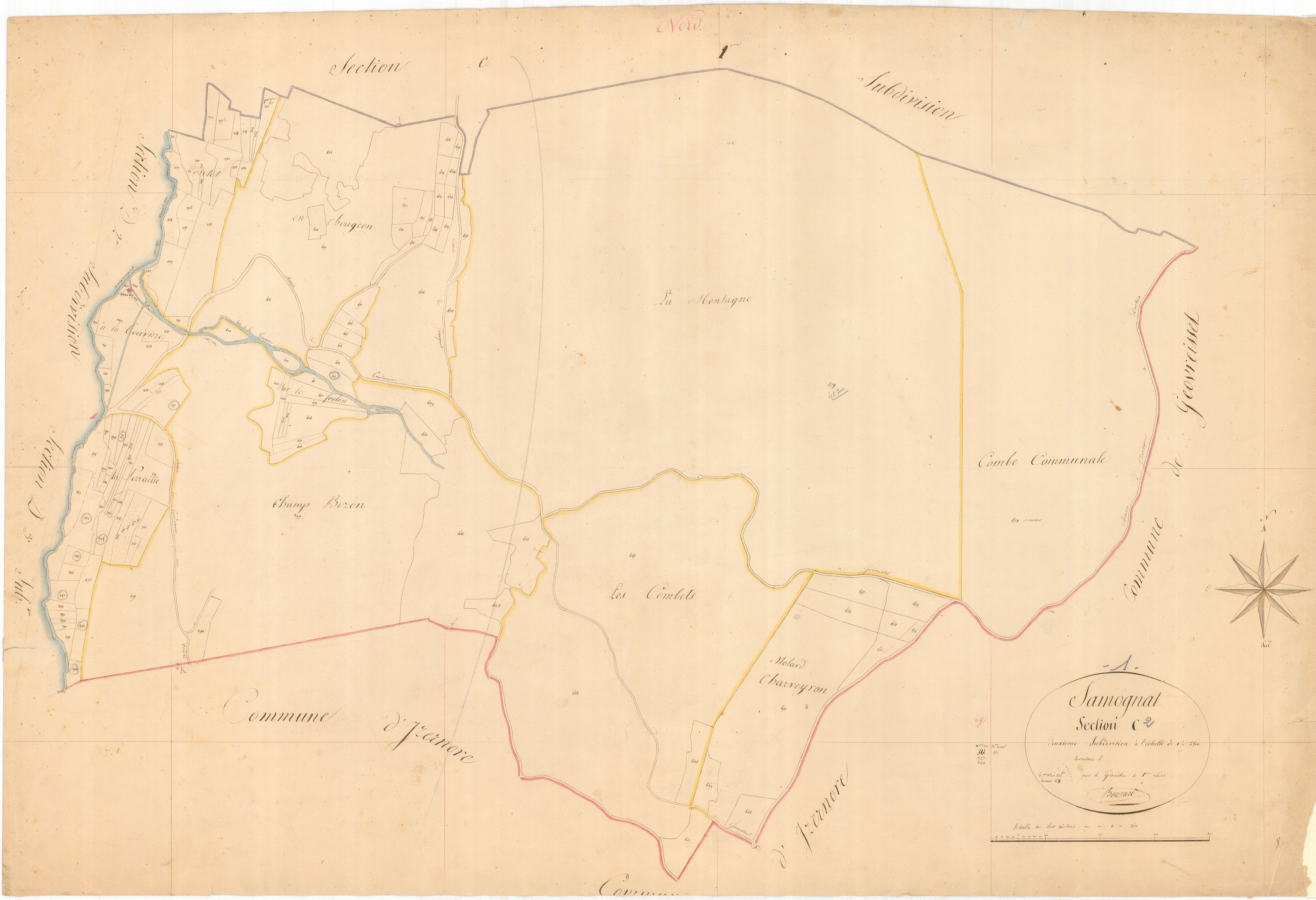 Samognat - 3 P 8890 - 3 P 8890 -  Feuille 2  (1814)