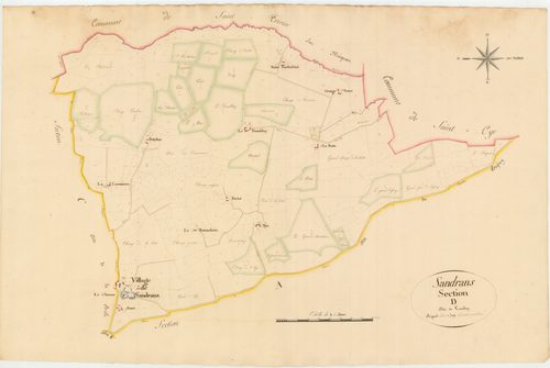 Sandrans - 3 P 10142-6 - 3 P 10142-6 -  Feuille 1  (1811)