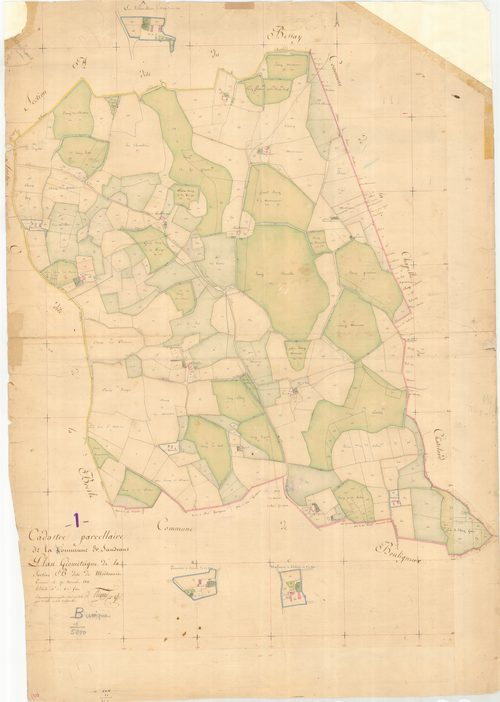 Sandrans - 3 P 8897 - 3 P 8897 -  Feuille 1  (1811)