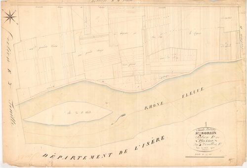 Sault-Brénaz - 3 P 8821 - 3 P 8821 -  Feuille 1  (1826-1867)