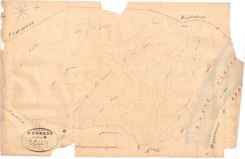 Sault-Brénaz - 3 P 8820 - 3 P 8820 -  Feuille 2  (1826-1867)