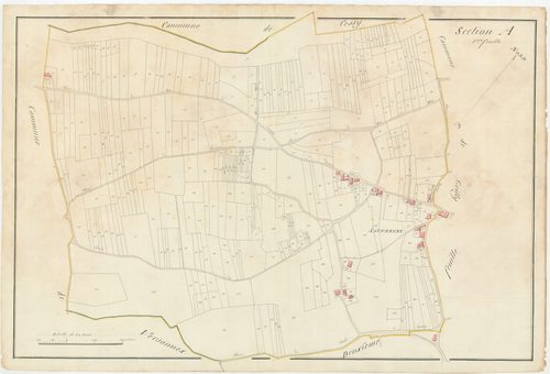 Sauverny - 3 P 10098-2 - 3 P 10098-2 -  Feuille 1  (1807)