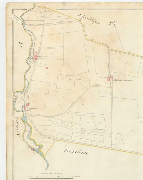 Sauverny - 3 P 10098-4 - 3 P 10098-4 -  Feuille 1  (1807)