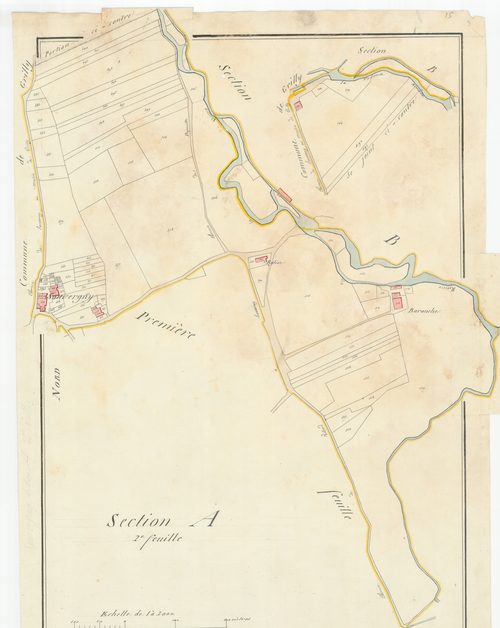 Sauverny - 3 P 10098-3 - 3 P 10098-3 -  Feuille 2  (1807)