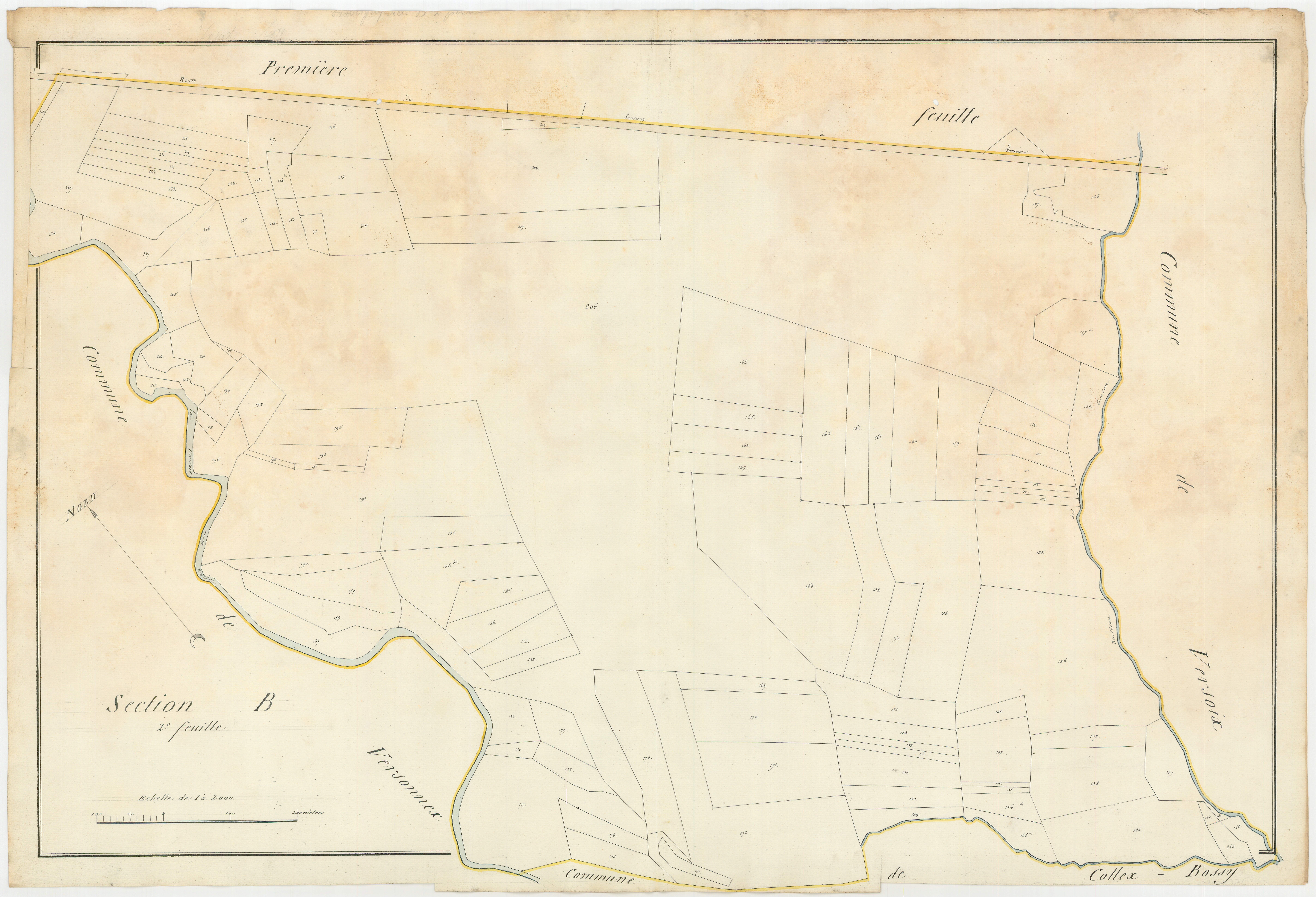 Sauverny - 3 P 10098-5 - 3 P 10098-5 -  Feuille 2  (1807)