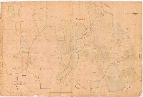 Savigneux - 3 P 8910 - 3 P 8910 -  Feuille 1  (1832)