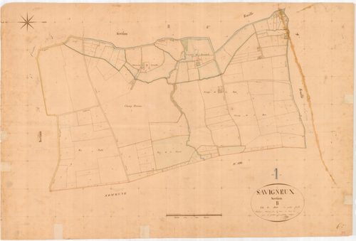 Savigneux - 3 P 8912 - 3 P 8912 -  Feuille 3  (1832)
