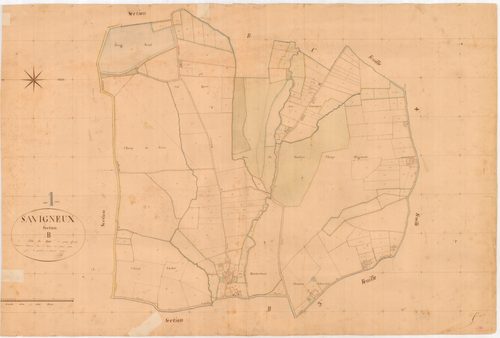 Savigneux - 3 P 8911 - 3 P 8911 -  Feuille 2  (1832)