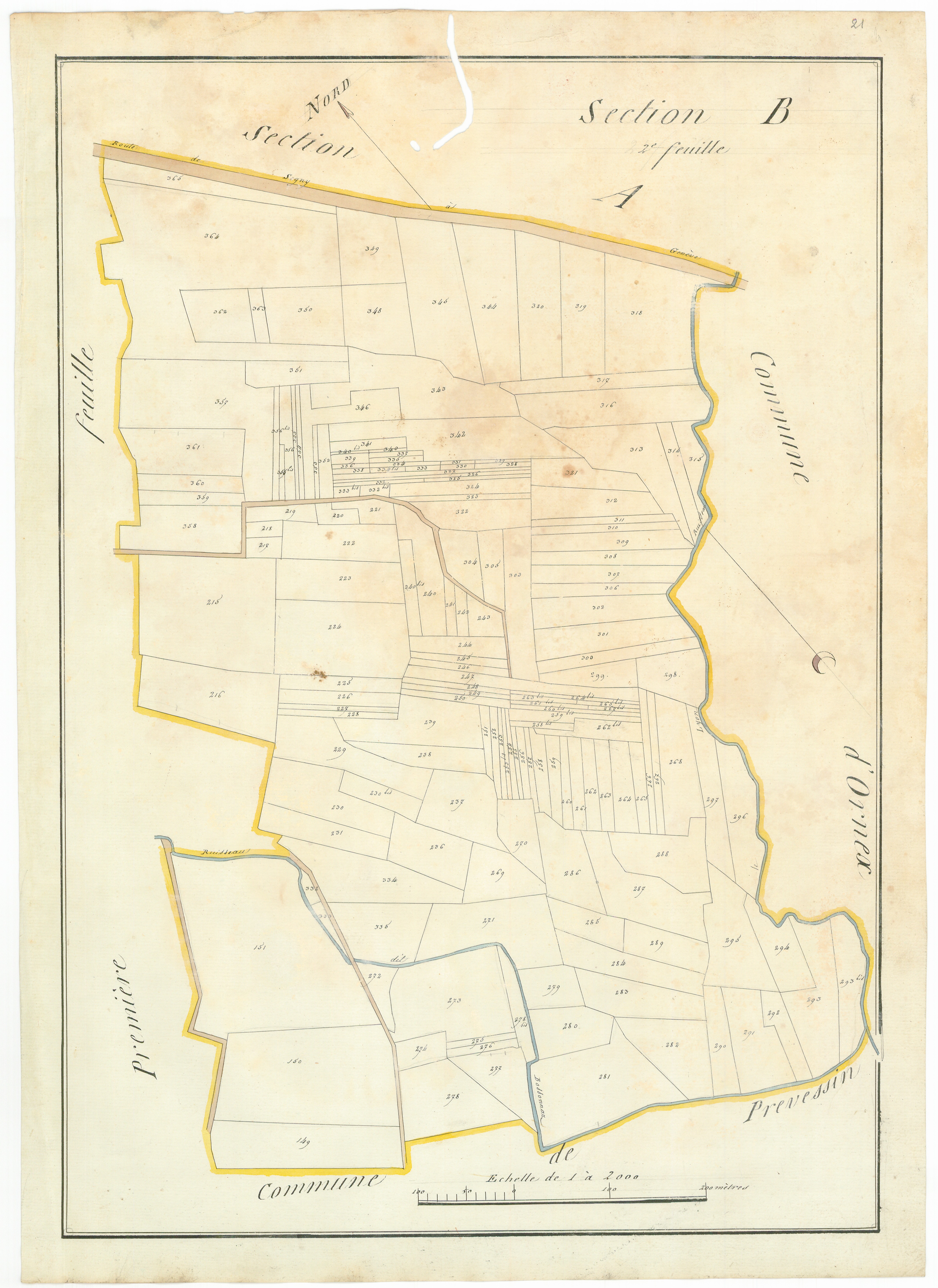 Ségny - 3 P 10099-3 - 3 P 10099-3 -  Feuille 2  (1807)