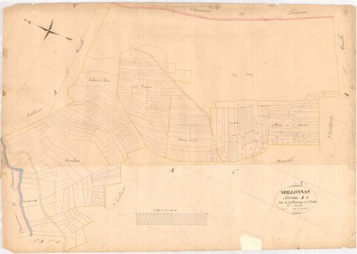 Seillonnaz - 3 P 8921 - 3 P 8921 -  Feuille 2  (1840)