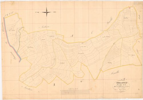 Seillonnaz - 3 P 8924 - 3 P 8924 -  Feuille 5  (1840)