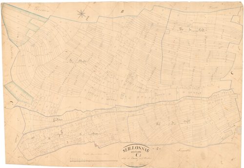Seillonnaz - 3 P 8932 - 3 P 8932 -  Feuille 2  (1840)