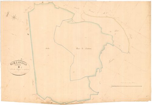 Seillonnaz - 3 P 8928 - 3 P 8928 -  Feuille 2  (1840)