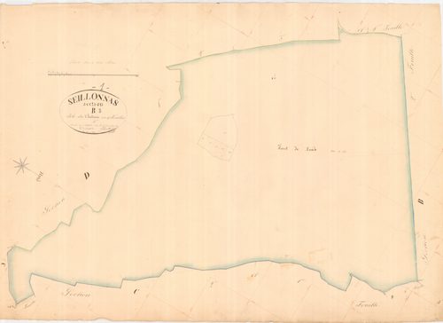 Seillonnaz - 3 P 8929 - 3 P 8929 -  Feuille 3  (1840)