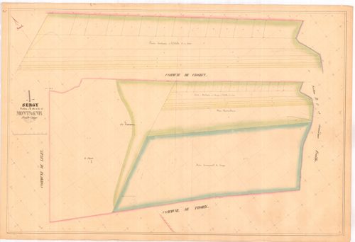 Sergy - 3 P 8941 - 3 P 8941 -  Feuille 1  (1845)