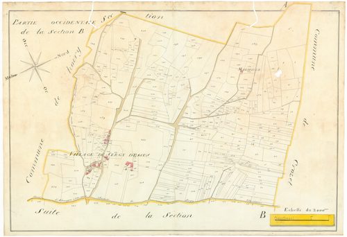 Sergy - 3 P 10100-3 - 3 P 10100-3 -  Feuille 1  (1807)