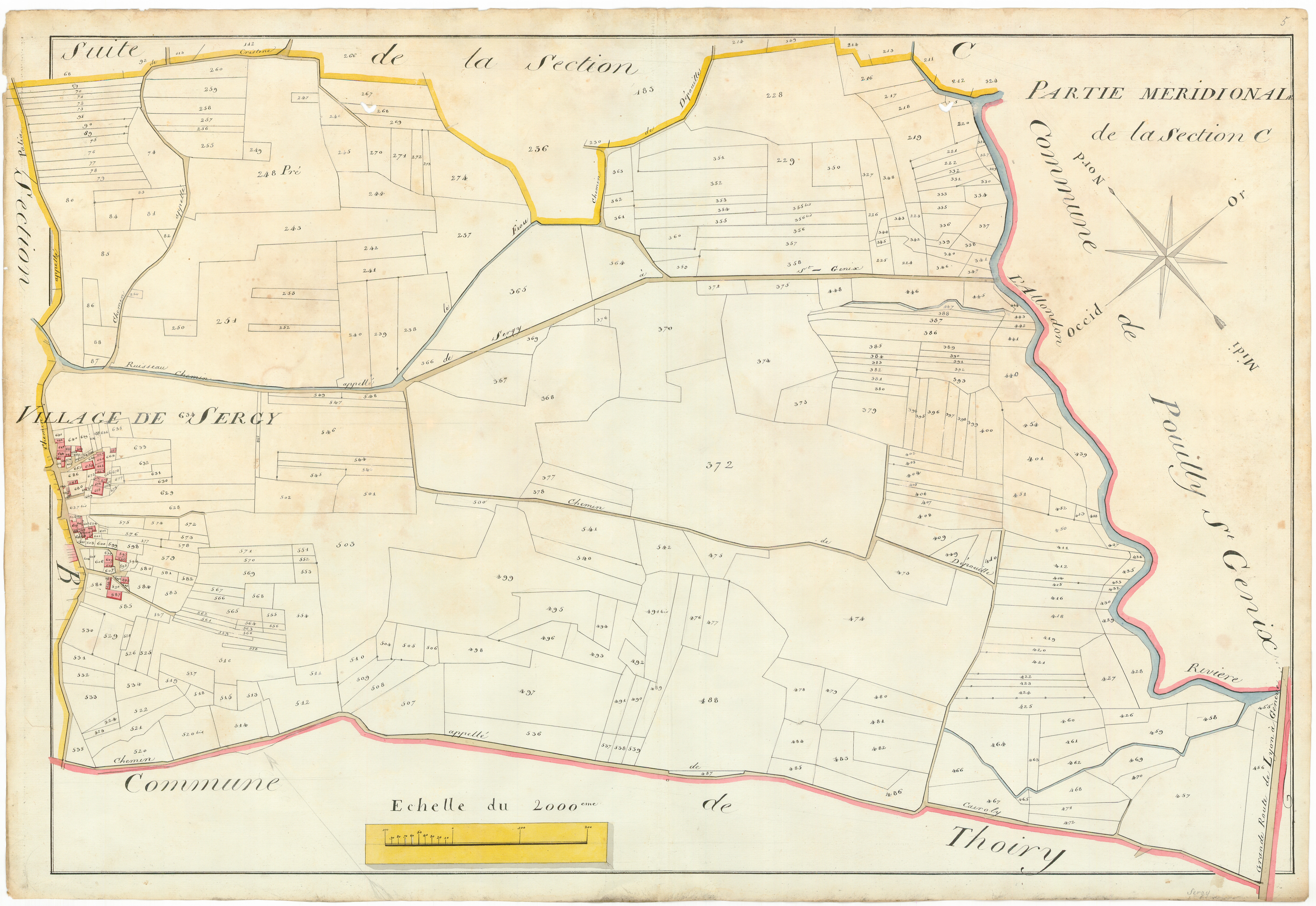 Sergy - 3 P 10100-6 - 3 P 10100-6 -  Feuille 2  (1807)