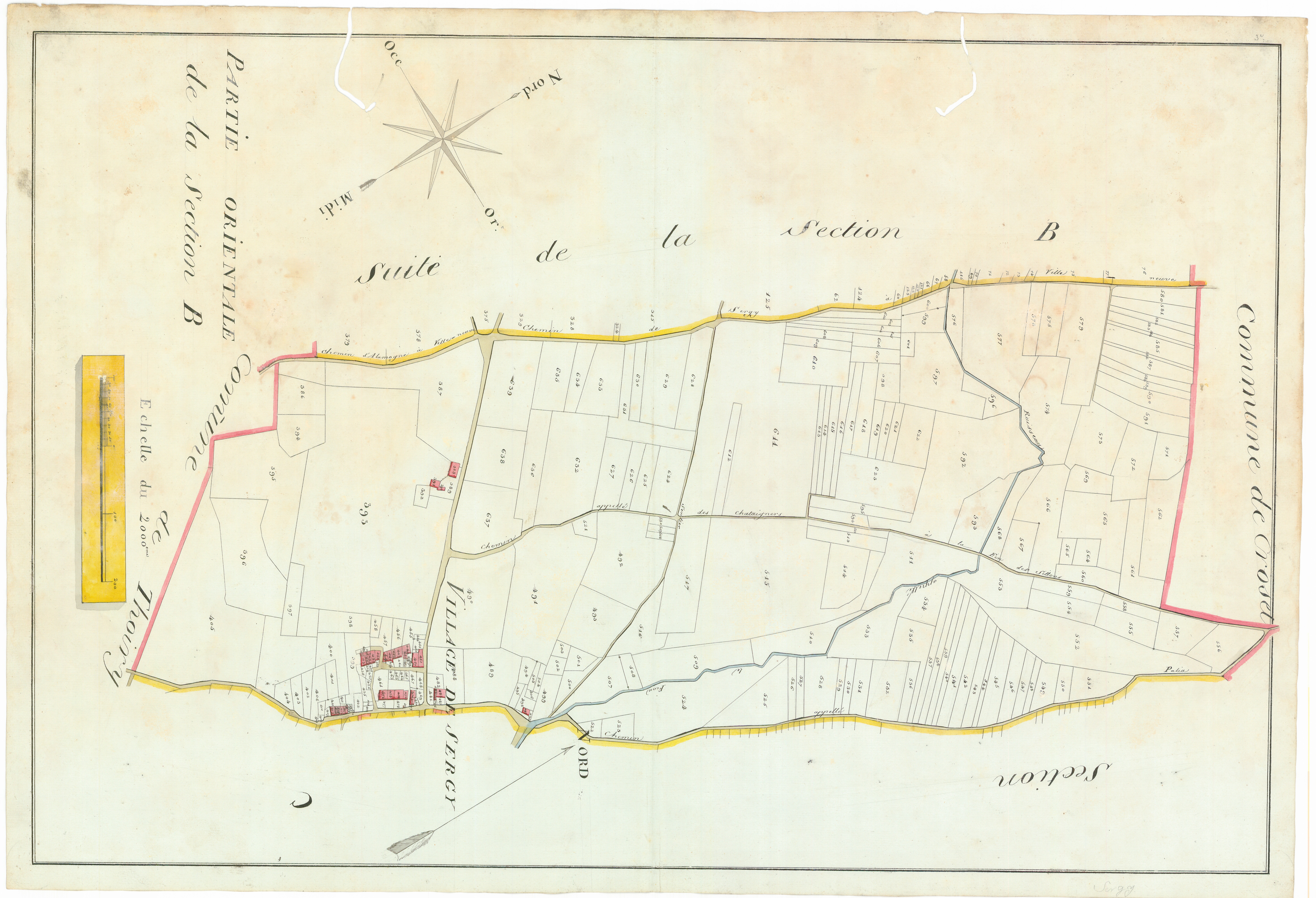 Sergy - 3 P 10100-4 - 3 P 10100-4 -  Feuille 2  (1807)